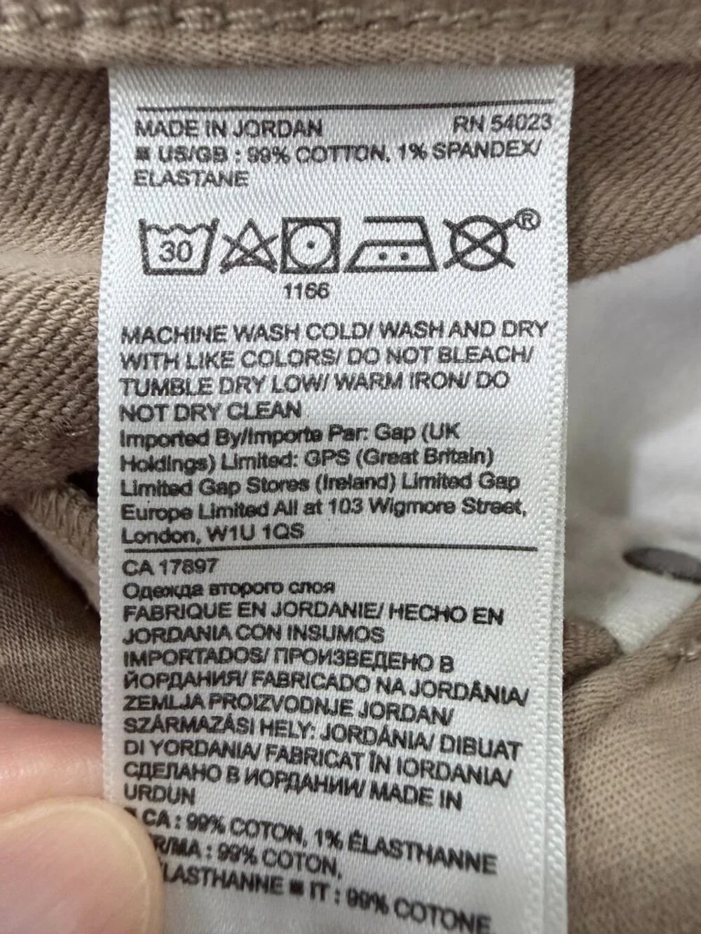Banana Republic Traveler Skinny Khaki Pants Men’s 34x30 Stretch Cotton